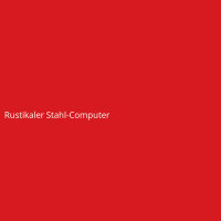 Rustikaler Stahl-Computer