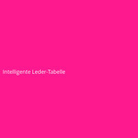 Intelligente Leder-Tabelle