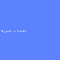 Unglaublicher Stahl-Hut