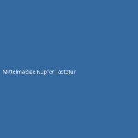 Mittelm&auml;&szlig;ige Kupfer-Tastatur