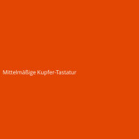 Mittelm&auml;&szlig;ige Kupfer-Tastatur