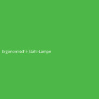 Ergonomische Stahl-Lampe